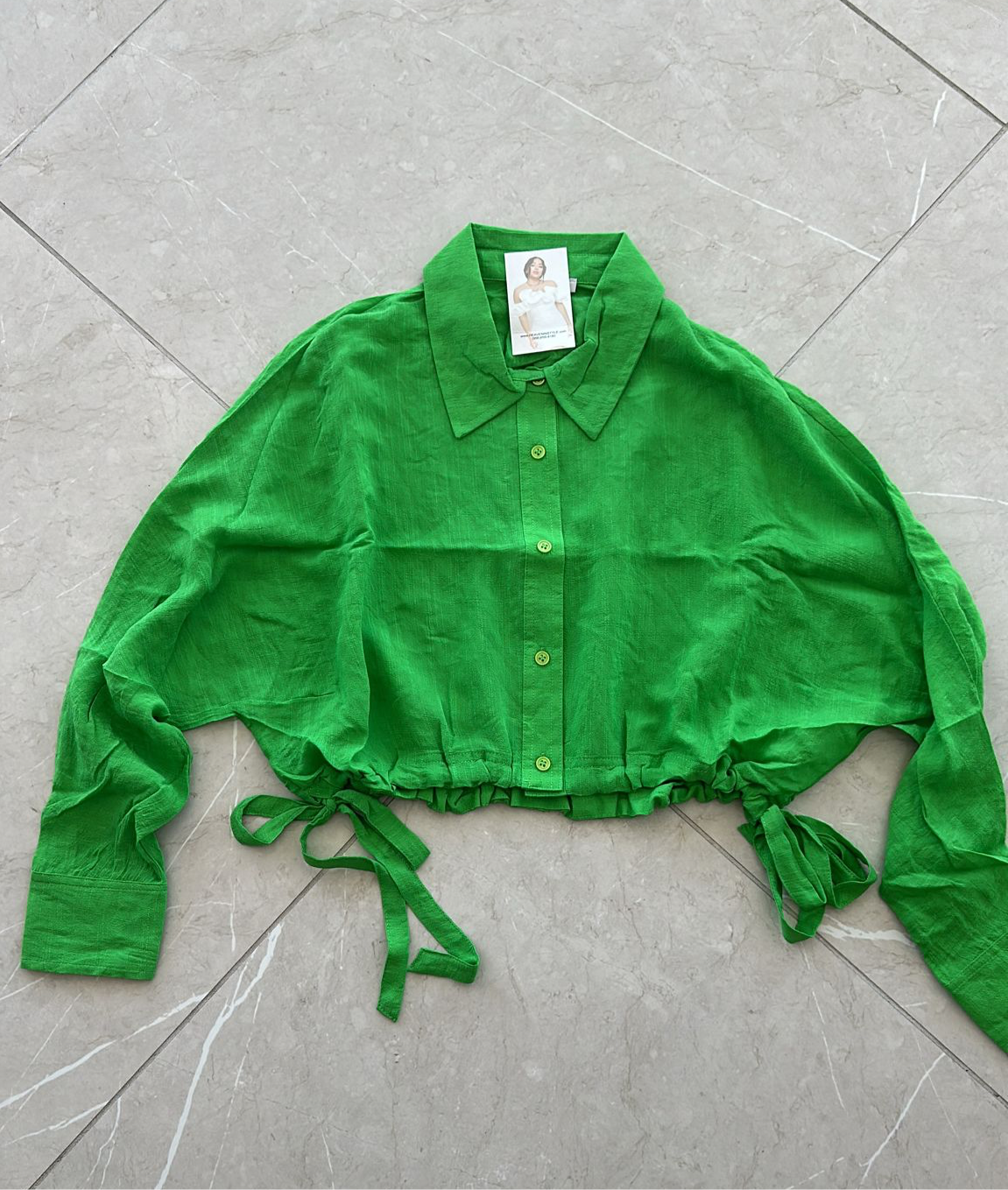 LORA LINEN TOP