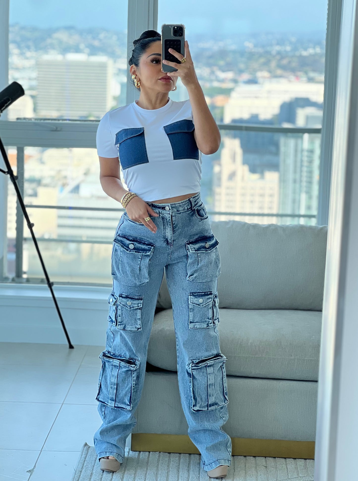 KALIH FASHION CARGO STYLE PANTS