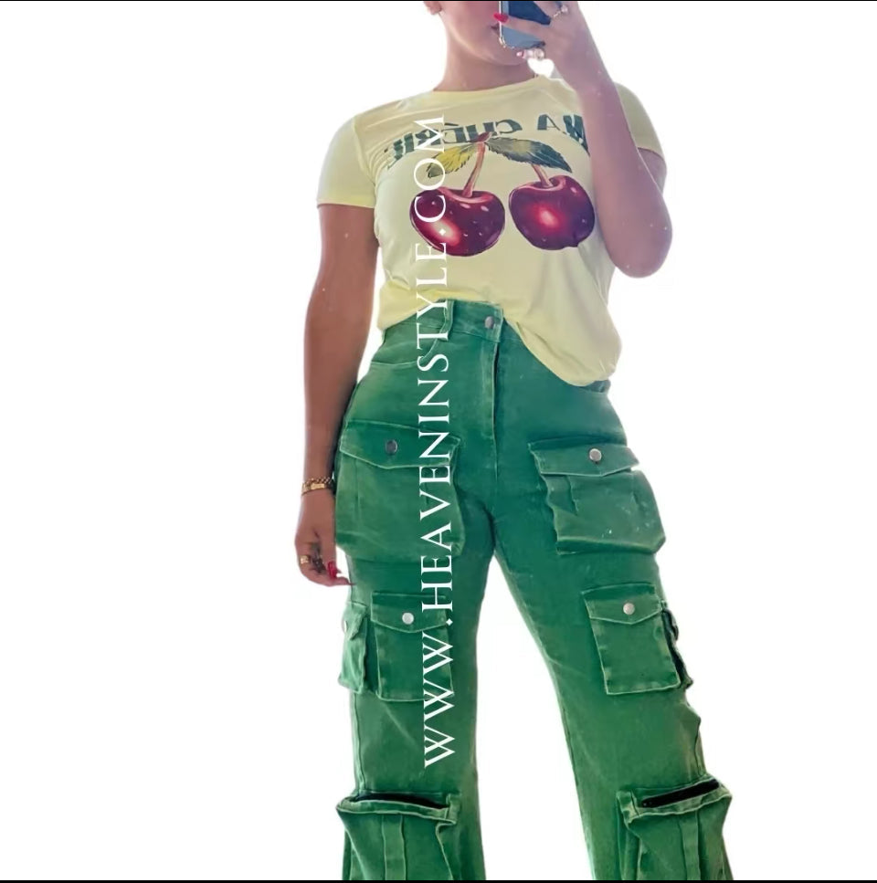 KALIH FASHION CARGO STYLE PANTS