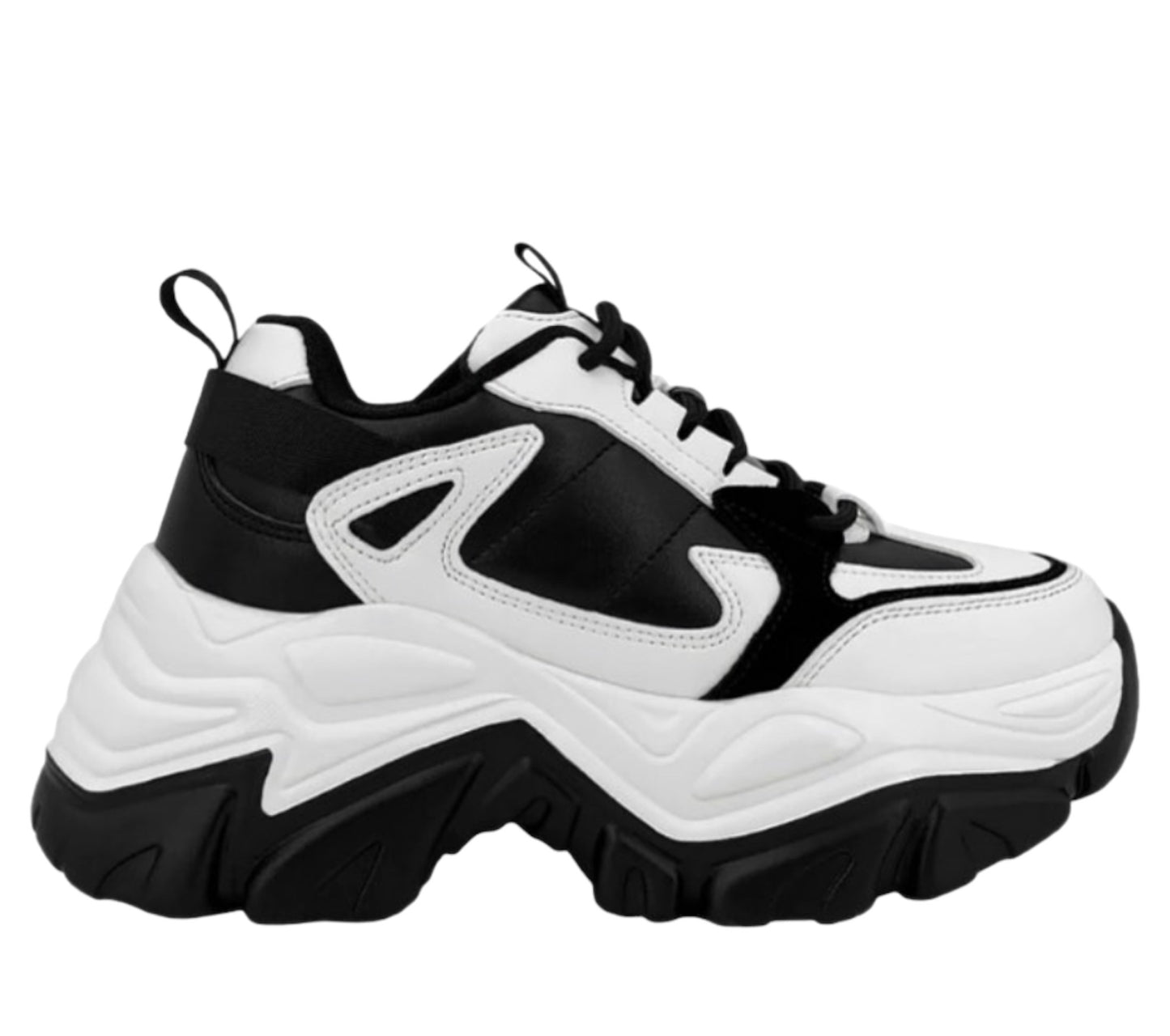 Platform tennis shoes