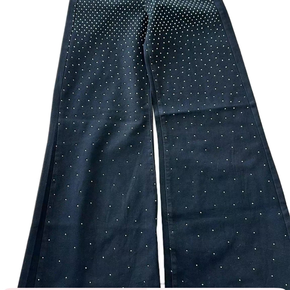90s Bling Girl Denim Pants
Wide Leg Womenswear