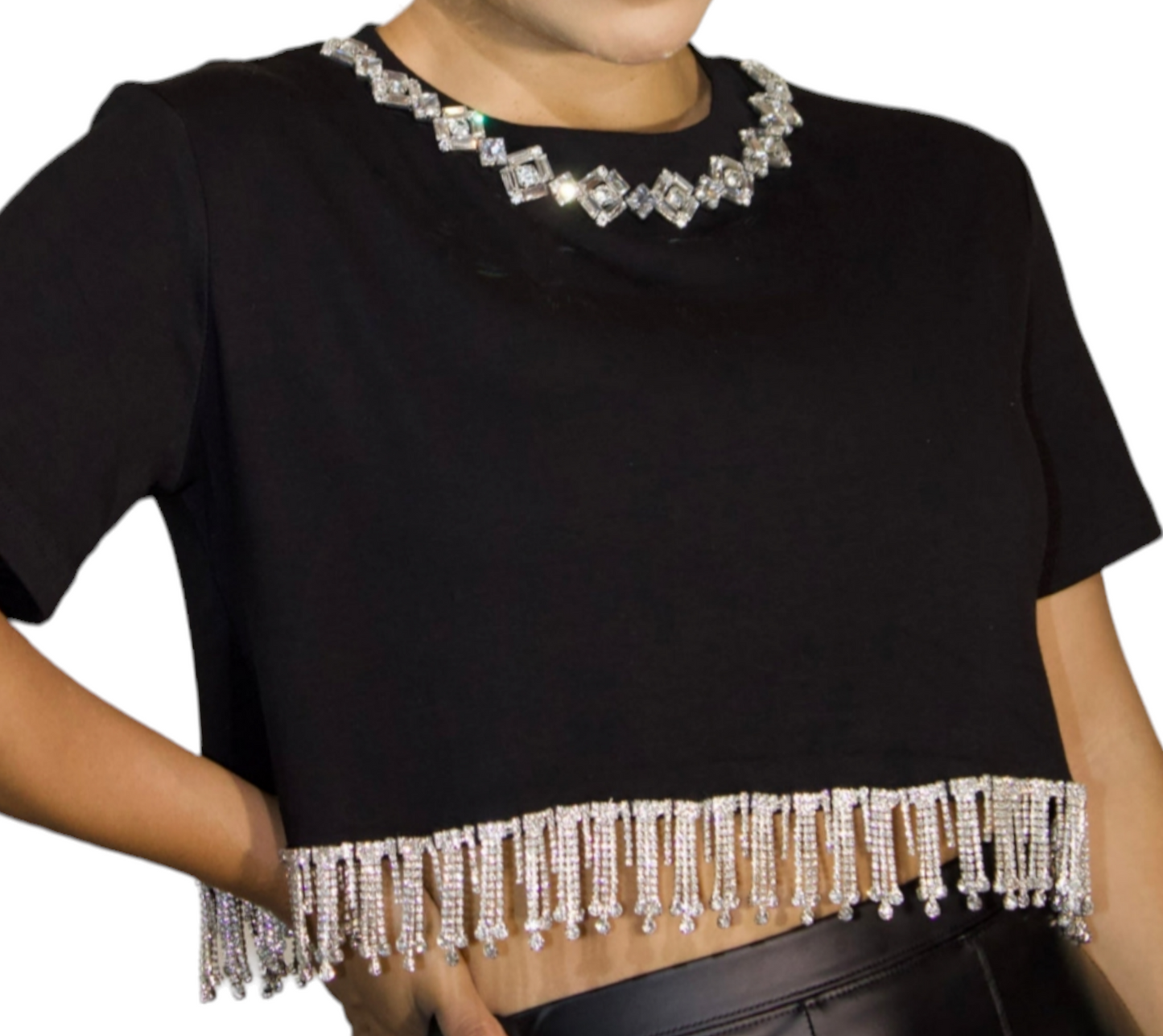Rhinestone Tee