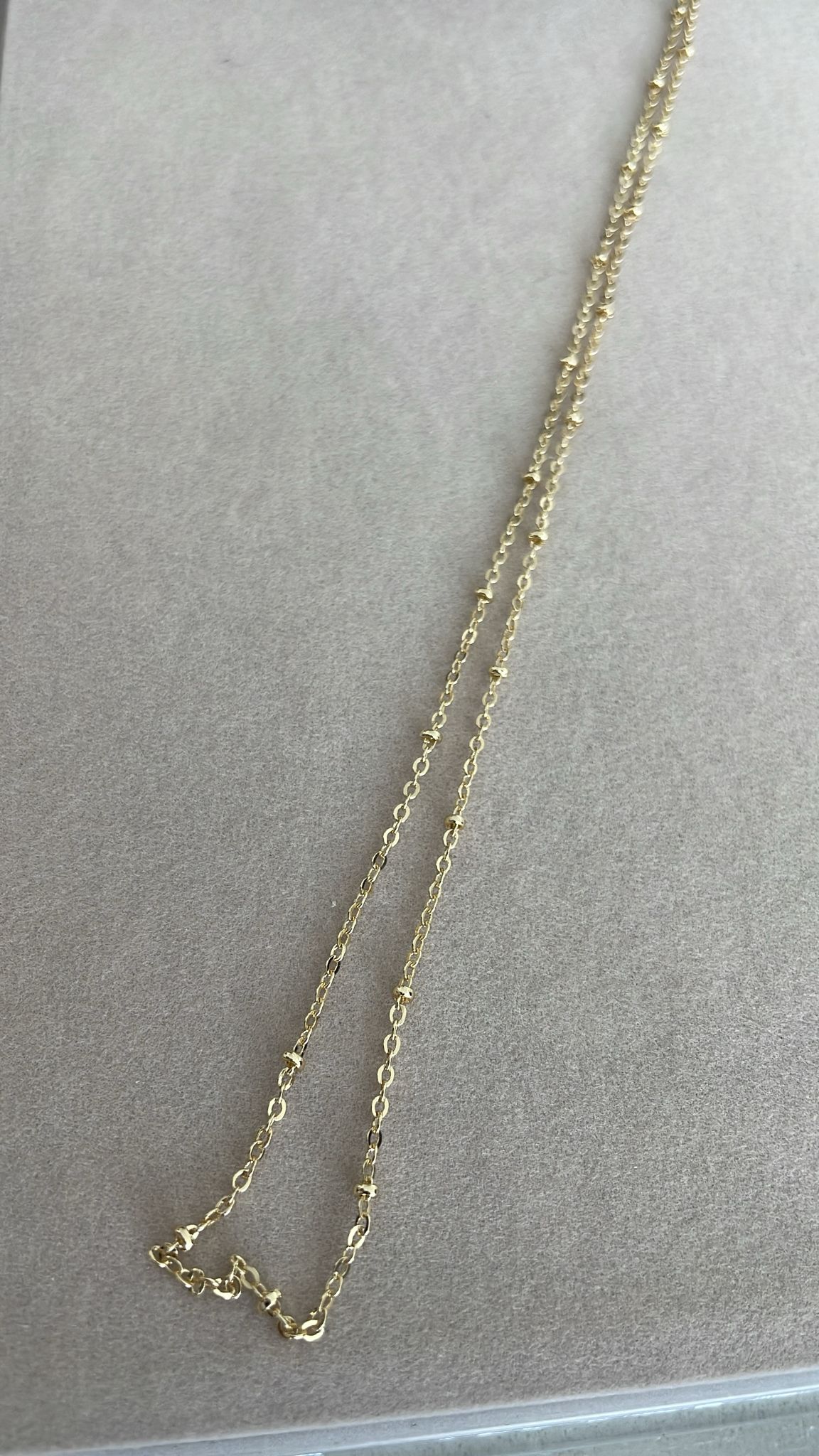 CLARISSA GOLD PLATED CHAIN