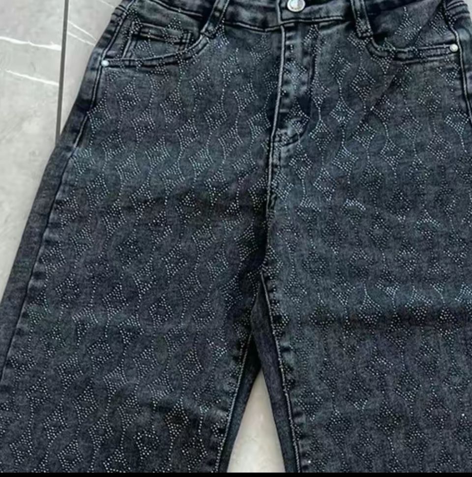 Vintage Bling Denim Extra Strech Pants Womenwear