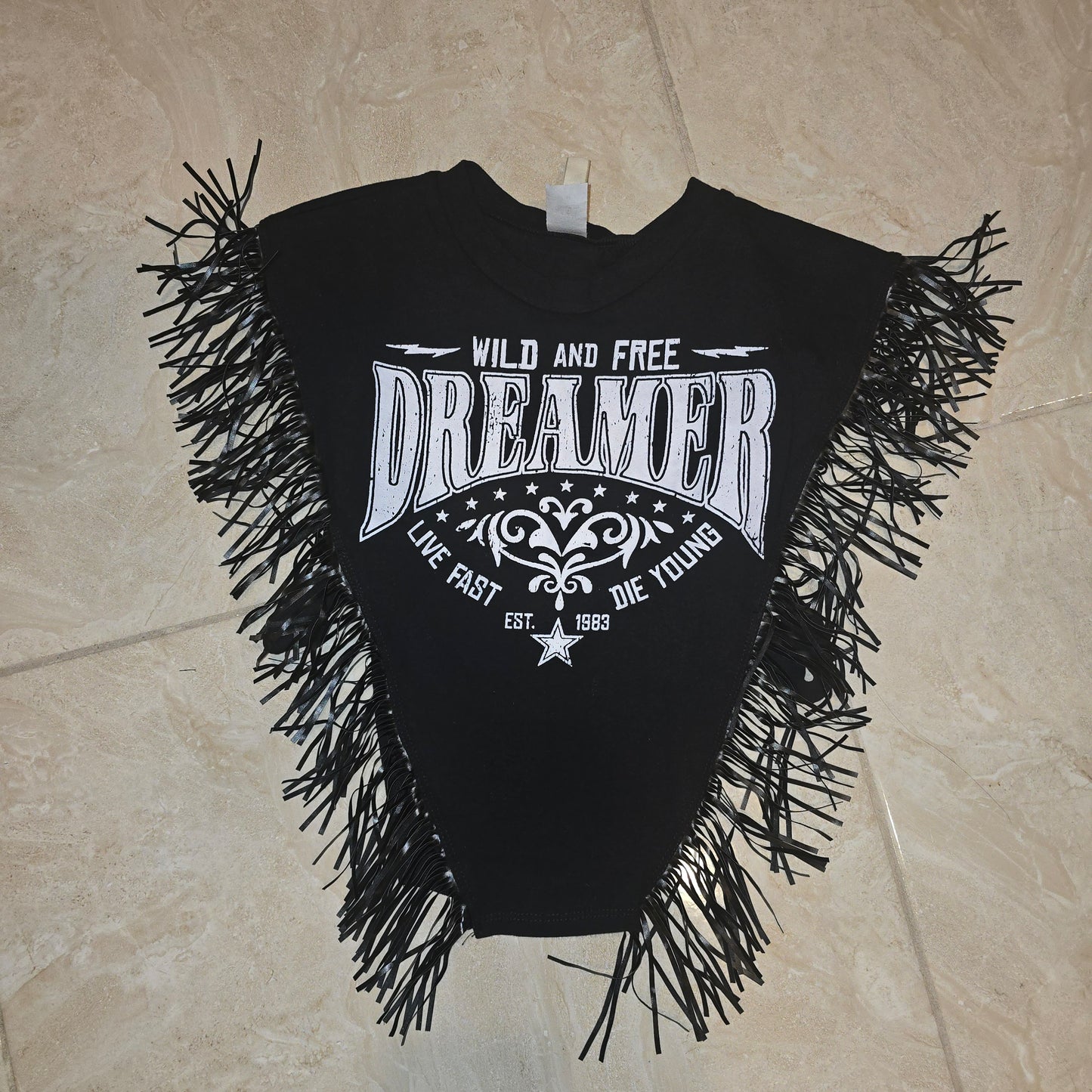 Black Top Dreamer with fringe