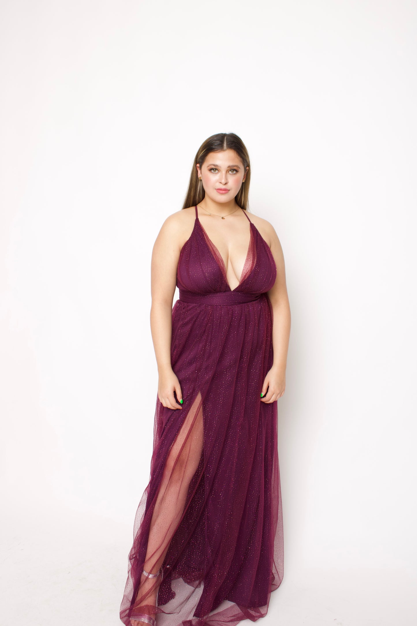 Grecia Mesh Gown