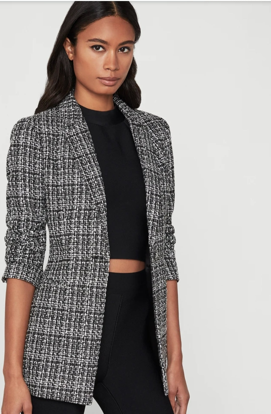 TWEED JACKET
BCBGMAXAZRIA