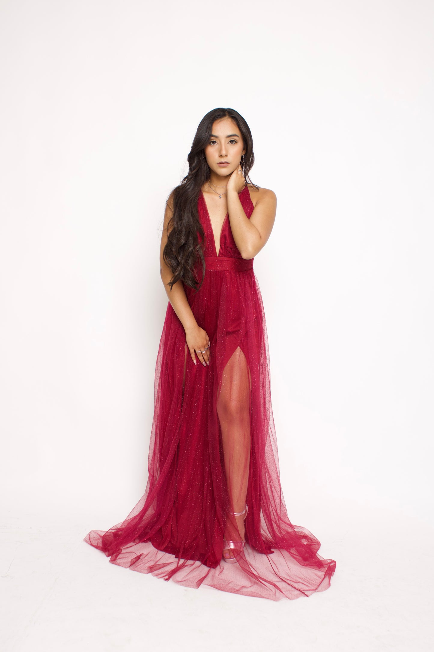 Grecia Mesh Gown