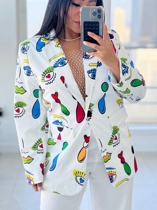 Drama style Business Casual Blazer