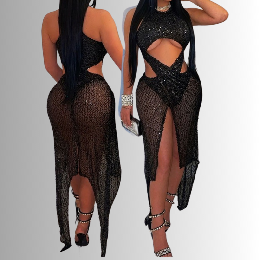 TO MUCH PARTY MINI DRESS