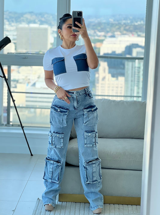 KALIH FASHION CARGO STYLE PANTS