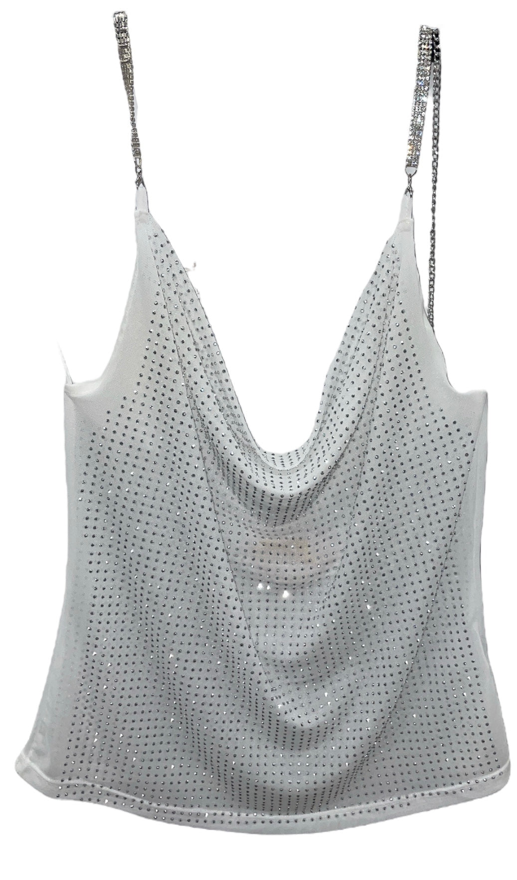 Kathya Rhinestone Top