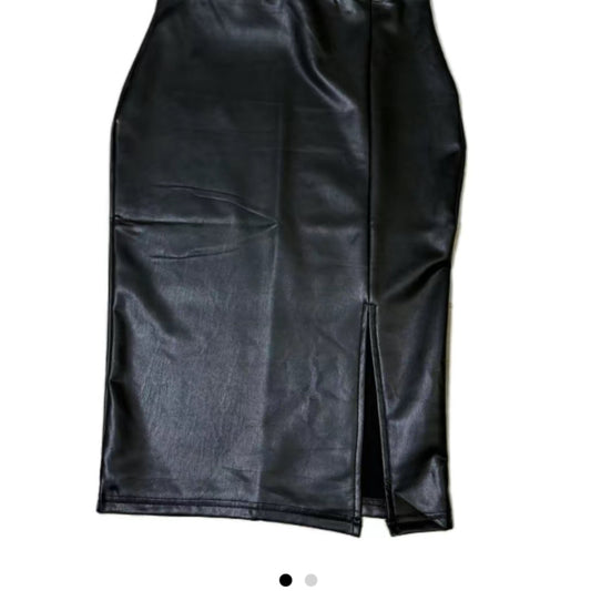 Leather Pencil Skirt Midi Fall Must Have