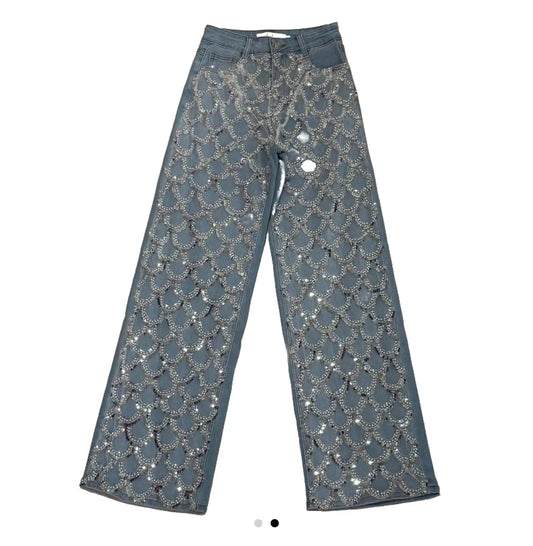 Ariel Denim Jeans Womenswear Pearl Design