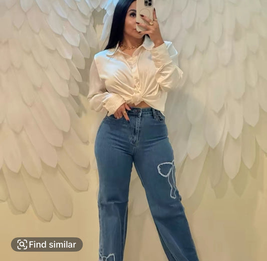 Coquette Denim Jeans