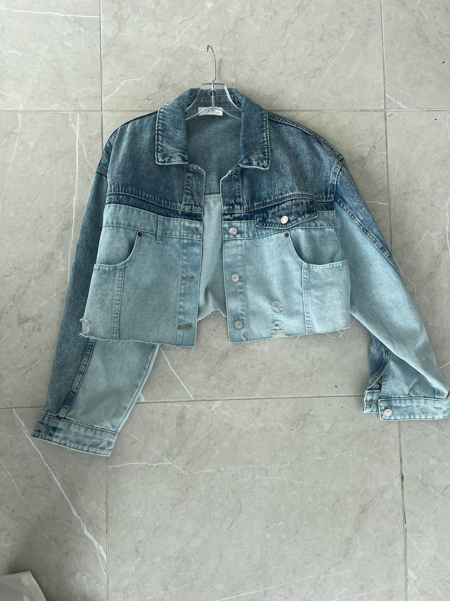 June Two Tones Denim Jacket
