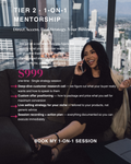 1:1 Mentorship