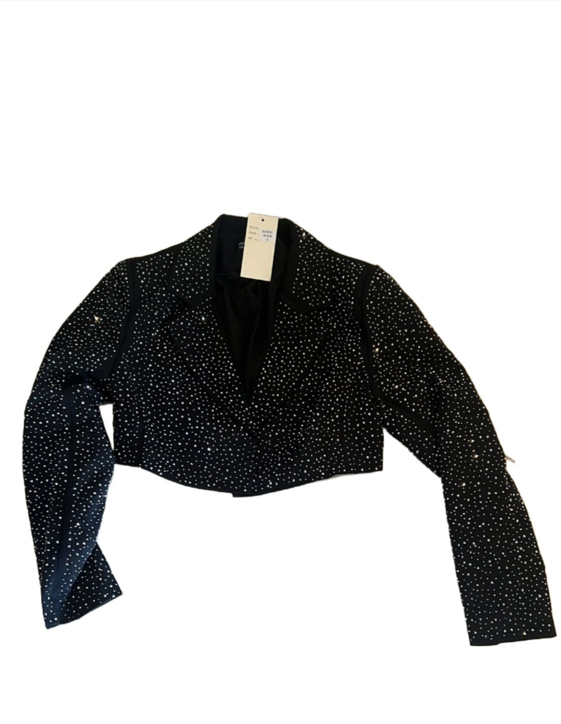 RINNA RHINESTONE FASHION JACKET