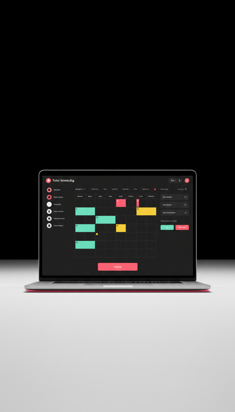 Tutor scheduling dashboard for flexibility