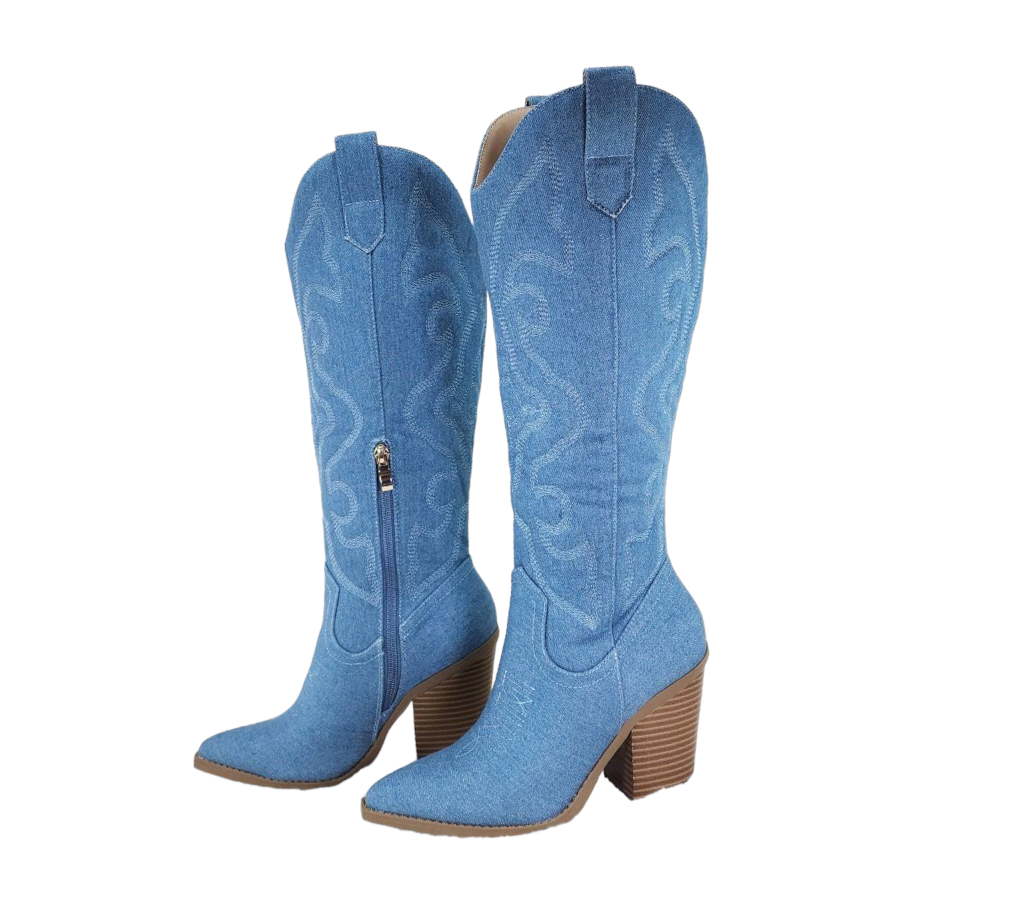 DENIM RIVER 17 WESTERN BOOTS