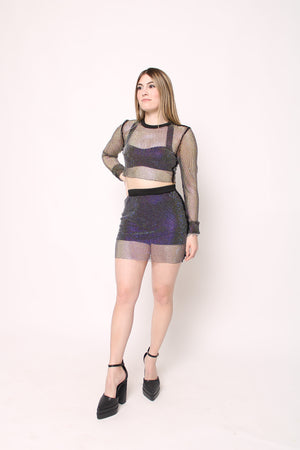 Rhinestone Cover Up Set