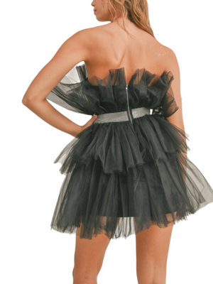 Juliana Tulle Mini Dress