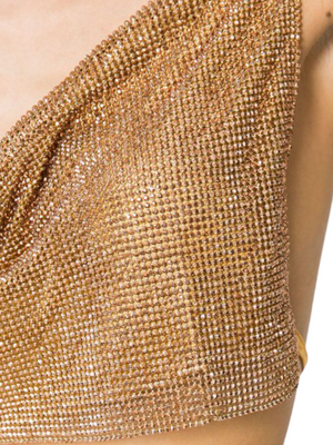 Open Back Shiny Top