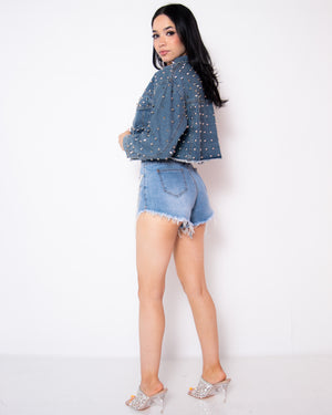 Stone Jean Jacket