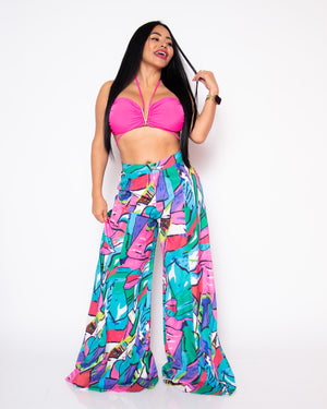 Multicolor Pant Set