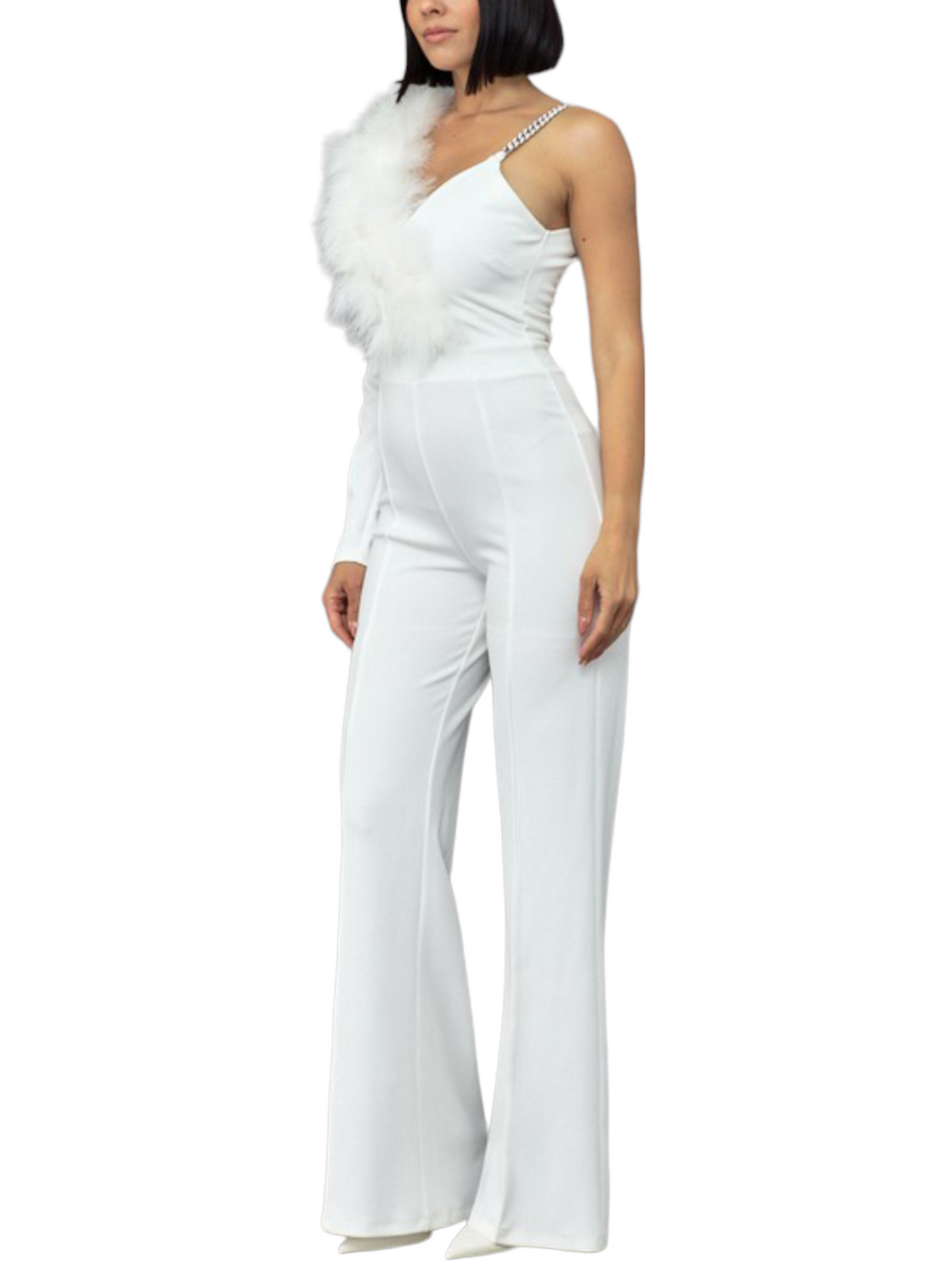 Willow Feather Jumpsuit