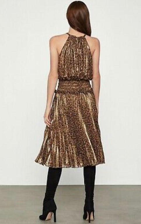 Smoked Bronze-Leopard Dress