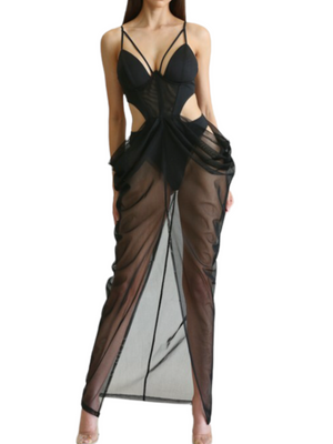 Mesh Resorts Jumpsuit