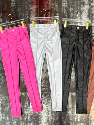 Daisy Leather Pants