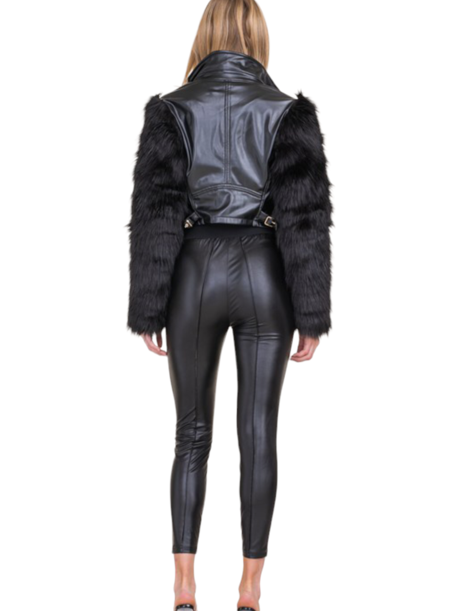 Moto Fur Jacket